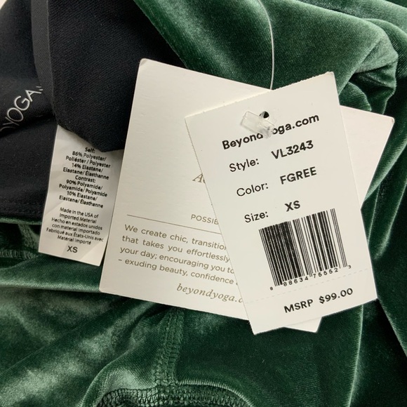 NWT Beyond Yoga Velvet Motion High Waisted Leggings - Picture 14 of 16